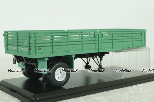 МАЗ-5215 полуприцеп, зелёный, SSM7011, SSM 1:43