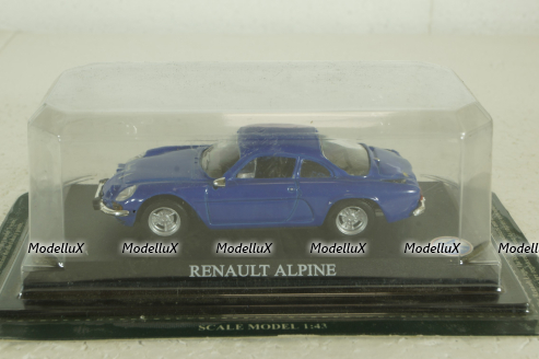 Renault Alpine, blue, Del Prado 1:43