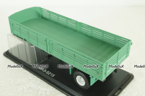 МАЗ-5215 полуприцеп, зелёный, SSM7011, SSM 1:43