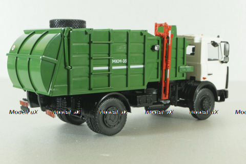 МКМ-35 (5337) мусоровоз МКМ-35, на шасси Маз-5337, Автоистория 1:43