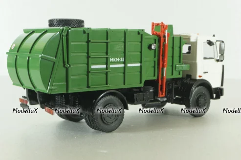 МКМ-35 (5337) мусоровоз МКМ-35, на шасси Маз-5337, Автоистория 1:43