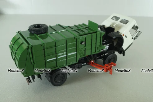МКМ-35 (5337) мусоровоз МКМ-35, на шасси Маз-5337, Автоистория 1:43