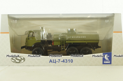 АЦ-7-4310 бензовоз на шасси Камаз-4310, SSM1451, SSM 1:43