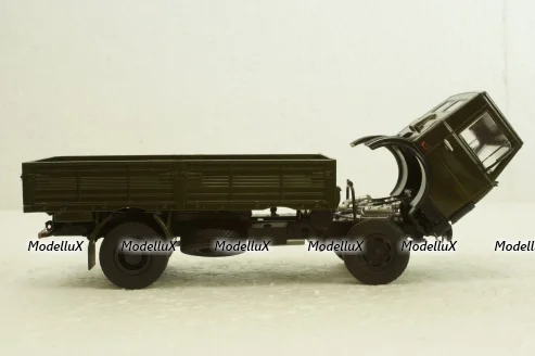 Маз-5337 борт 1987, хаки, АвтоИстория 1:43