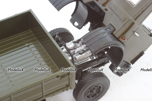 Маз-5337 борт 1987, хаки, АвтоИстория 1:43