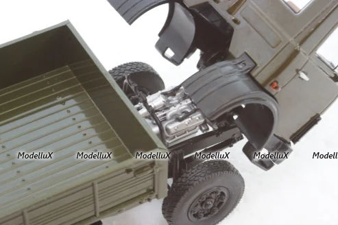 Маз-5337 борт 1987, хаки, АвтоИстория 1:43