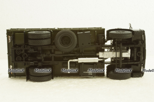 Маз-5337 борт 1987, хаки, АвтоИстория 1:43