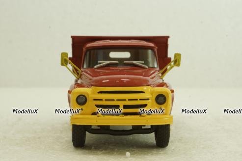 Зил-ММЗ-555 самосвал оранжевый, АвтоИстория 1:43
