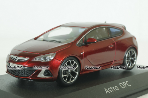 Opel Astra J OPC 2012 red metallic, 07751, MotorArt 1:43