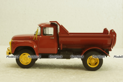 Зил-ММЗ-555 самосвал оранжевый, АвтоИстория 1:43