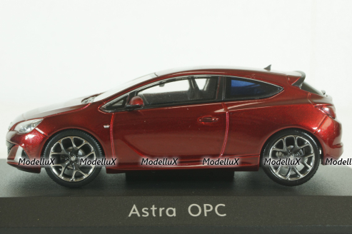Opel Astra J OPC 2012 red metallic, 07751, MotorArt 1:43