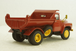Зил-ММЗ-555 самосвал оранжевый, АвтоИстория 1:43