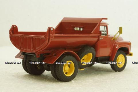 Зил-ММЗ-555 самосвал оранжевый, АвтоИстория 1:43