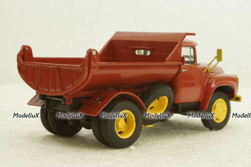 Зил-ММЗ-555 самосвал оранжевый, АвтоИстория 1:43