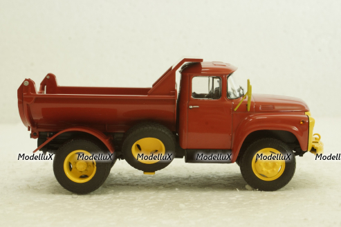 Зил-ММЗ-555 самосвал оранжевый, АвтоИстория 1:43