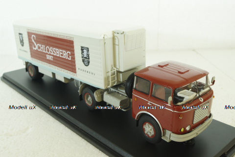 Skoda LIAZ 706 MTTN с полуприцепом Alka N12CH Schlossberg Sekt, SSM7058 1:43