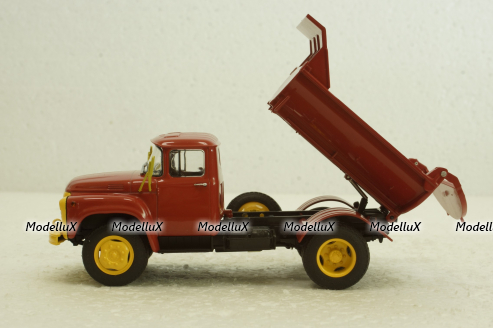 Зил-ММЗ-555 самосвал оранжевый, АвтоИстория 1:43