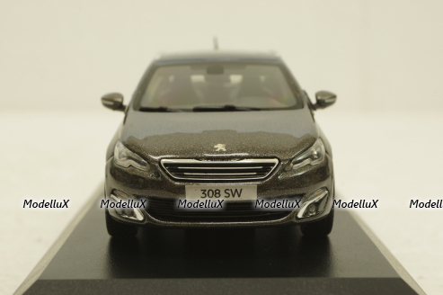 Peugeot 308 SW 2014, brown, 473737, Norev 1:43
