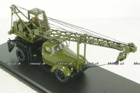 Автокран АК-75 (на шасси ЗИЛ-164) хаки, SSM1130, SSM 1:43