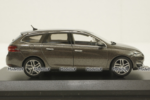 Peugeot 308 SW 2014, brown, 473737, Norev 1:43