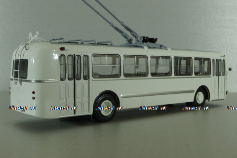 Зиу-5, троллейбус, белый, DEMPRICE 1:43