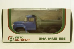 Зил-ММЗ-555 самосвал синий/серый, АвтоИстория 1:43