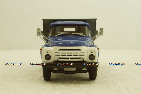 Зил-ММЗ-555 самосвал синий/серый, АвтоИстория 1:43