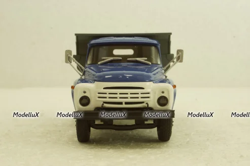 Зил-ММЗ-555 самосвал синий/серый, АвтоИстория 1:43