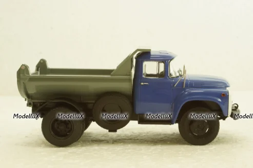 Зил-ММЗ-555 самосвал синий/серый, АвтоИстория 1:43