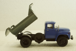 Зил-ММЗ-555 самосвал синий/серый, АвтоИстория 1:43