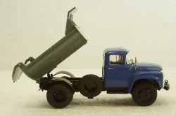 Зил-ММЗ-555 самосвал синий/серый, АвтоИстория 1:43