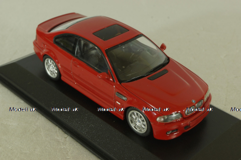 Bmw M3 (E46) 2001, red, 431020022, Minichamps 1:43