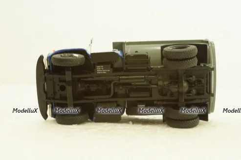 Зил-ММЗ-555 самосвал синий/серый, АвтоИстория 1:43