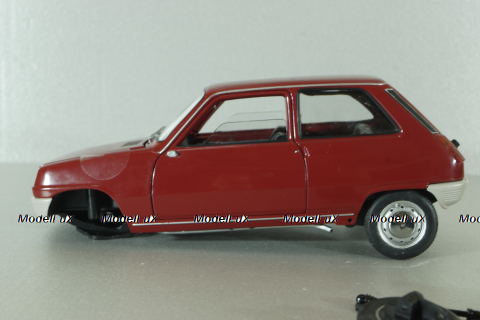 Renault 5 1972 red, 185152, Norev 1:18 уценка №2