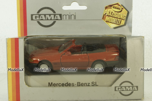 Mercedes SL, RED, Gama 1:43
