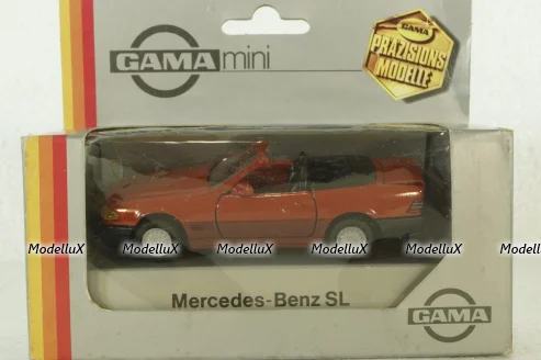 Mercedes SL, RED, Gama 1:43