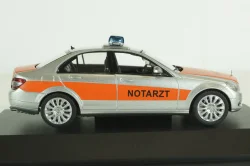 Mercedes С200 C-Klasse, Limousine, W204, Notarzt, Schuco 1:43