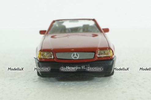 Mercedes SL, RED, Gama 1:43