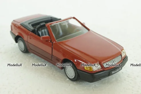 Mercedes SL, RED, Gama 1:43