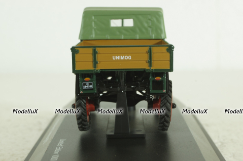 Mercedes Unimog 401, green, Schuco 1:43