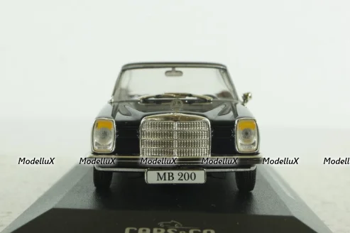 Mercedes 200D W110, 1965, black,  IXO 1:43