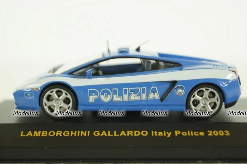 Lamborghini Gallardo 2003 Italy Police, IXO 1:43