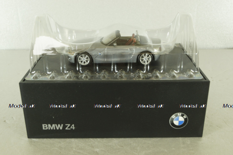 Bmw Z4 roadster (E85) 2002, silver, 80420024430, Minichamps 1:43 