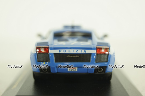 Lamborghini Gallardo 2003 Italy Police, IXO 1:43