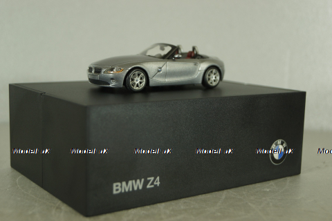 Bmw Z4 roadster (E85) 2002, silver, 80420024430, Minichamps 1:43 