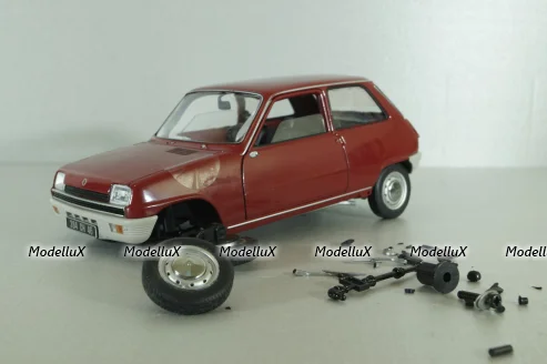 Renault 5 1972 red, 185152, Norev 1:18 уценка №1