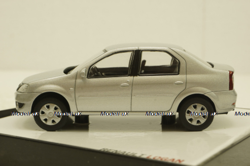 Renault Logan Silver 2008, 7711430097, Norev 1:43