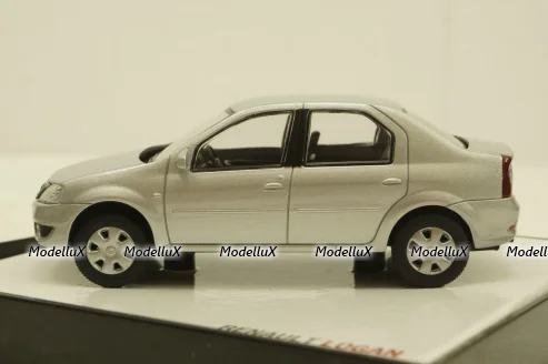 Renault Logan Silver 2008, 7711430097, Norev 1:43