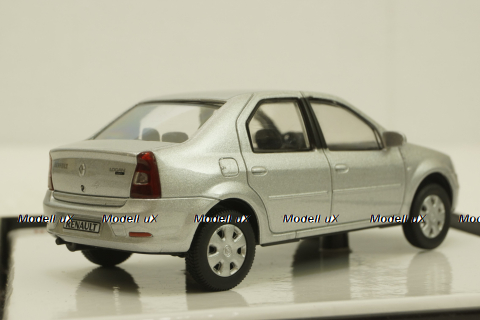 Renault Logan Silver 2008, 7711430097, Norev 1:43