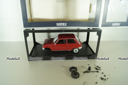Renault 5 1972 red, 185152, Norev 1:18 уценка №1